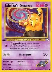 Sabrina's Drowzee [1st Edition] #92