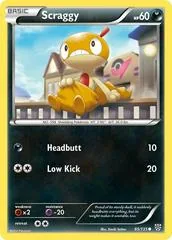 Scraggy [Reverse Holo] #85