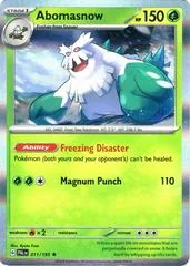 Abomasnow [Reverse Holo] #11