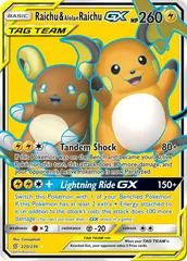 Raichu & Alolan Raichu GX #220