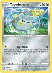 Togedemaru [Reverse Holo] #127