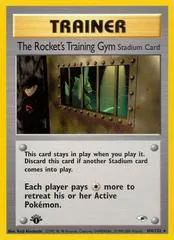 Rocket's Training Gym [1st Edition] #104