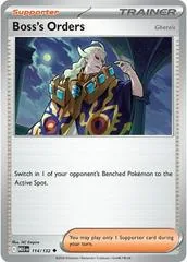 Boss's Orders: Ghetsis [Reverse Holo] #114