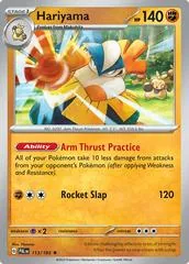 Hariyama [Reverse Holo] #113
