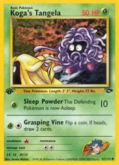 Koga's Tangela [1st Edition] #81