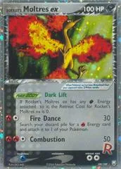 Rocket's Moltres EX #100