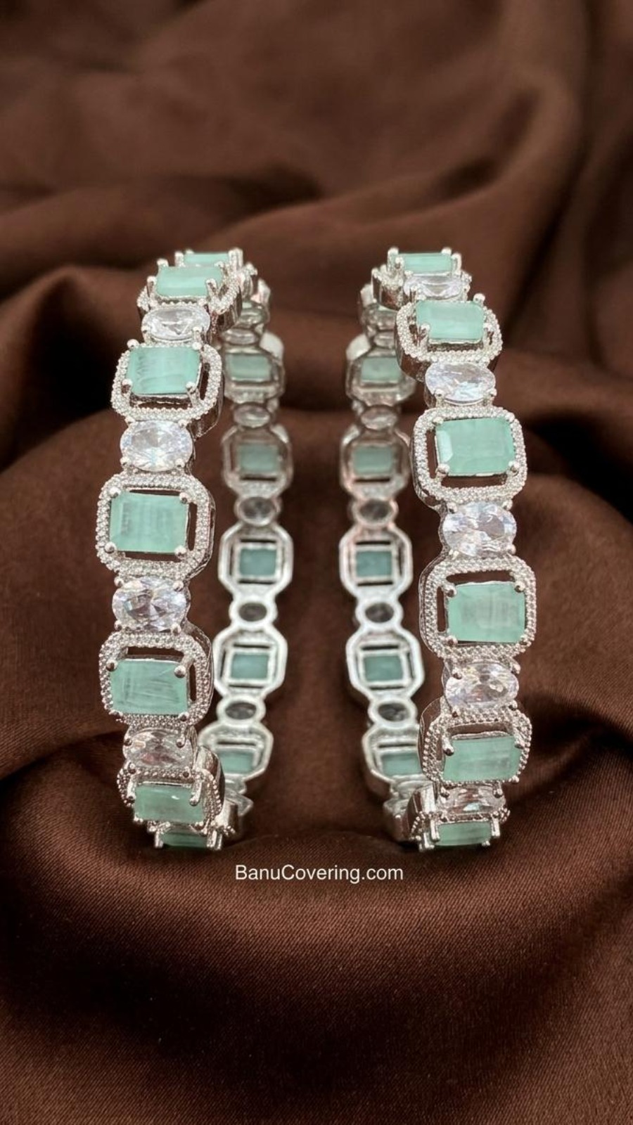 Mint Emerald AD Bangle