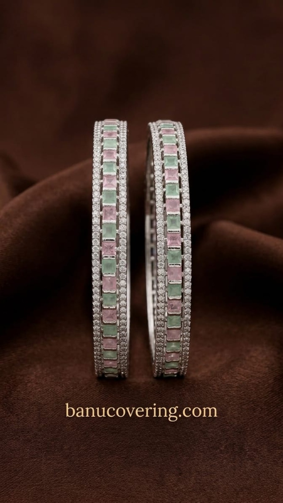 Pastel Emerald AD Bangle 1