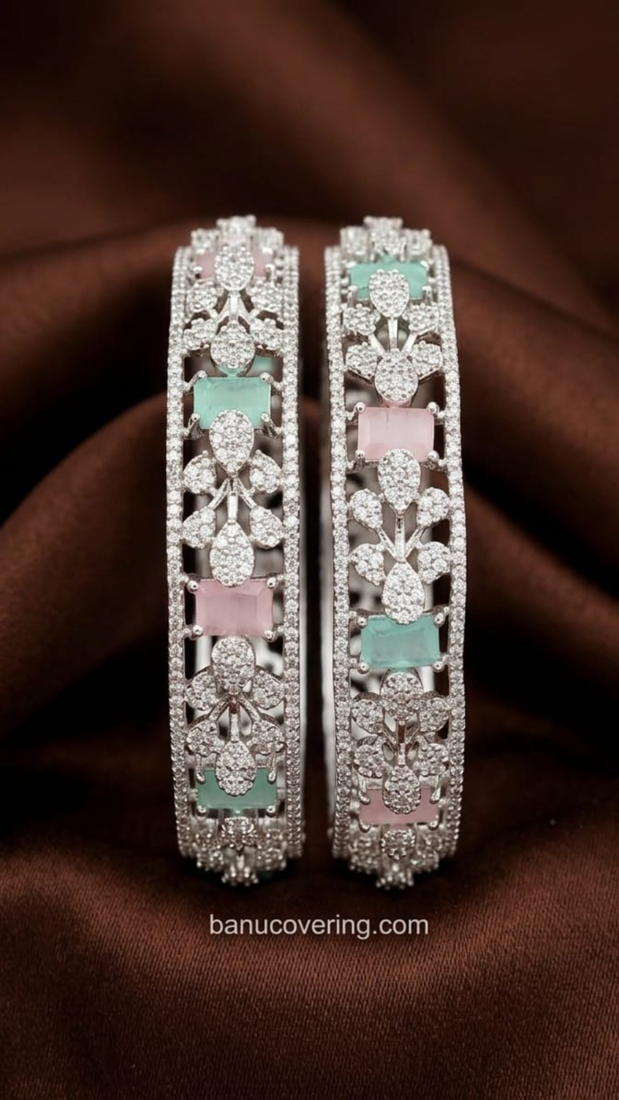 Pastel Floral AD Bangle