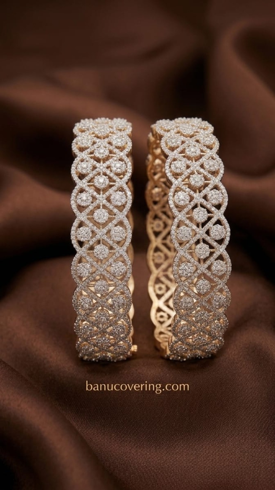 Golden Lattice AD Bangle 1