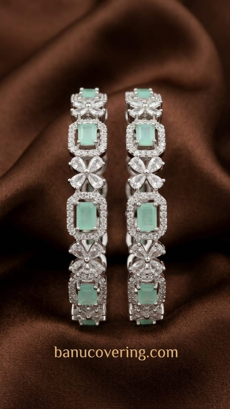 Mint Blossom AD Bangle