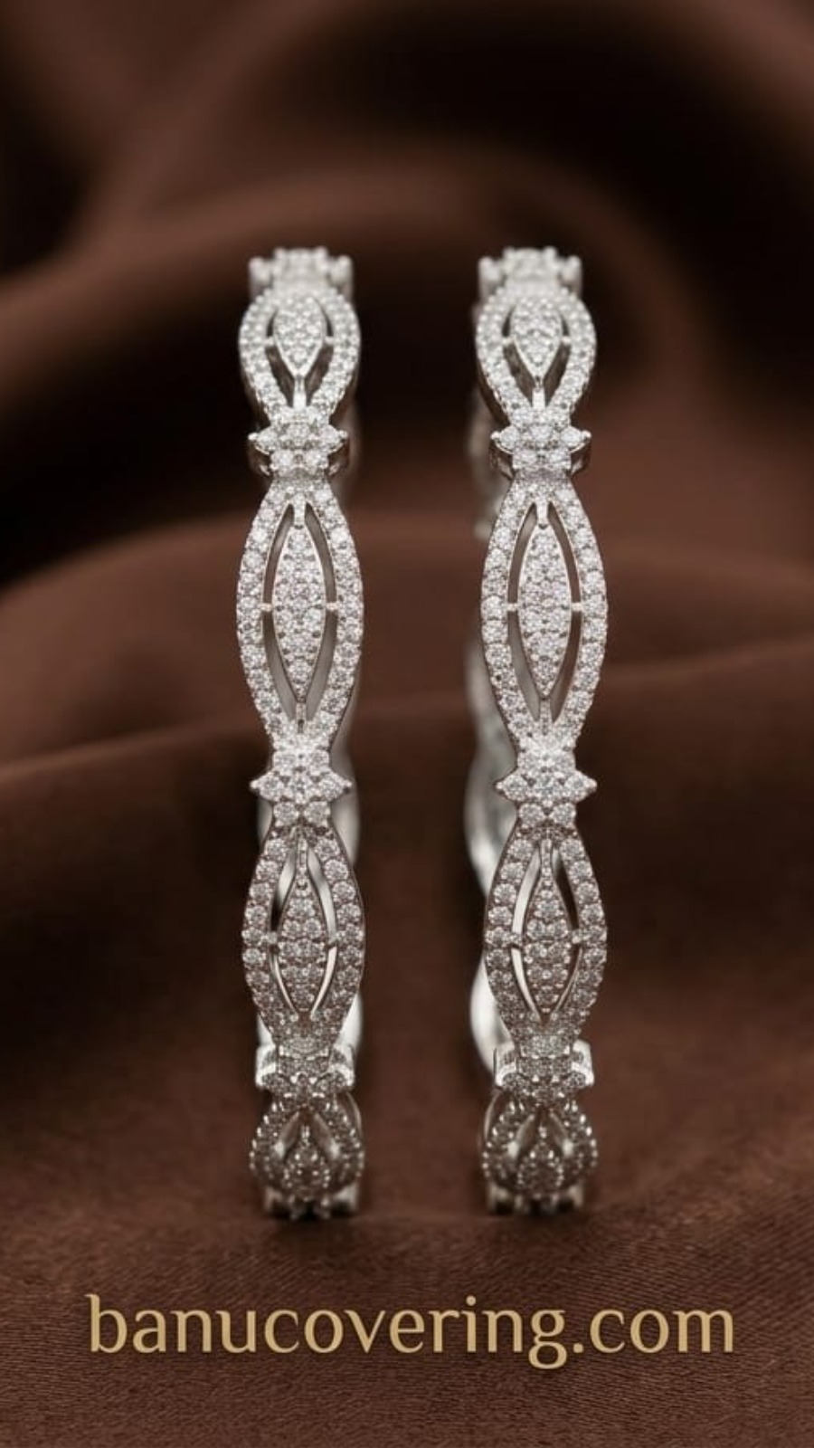 Diamond Lattice Bangle 1