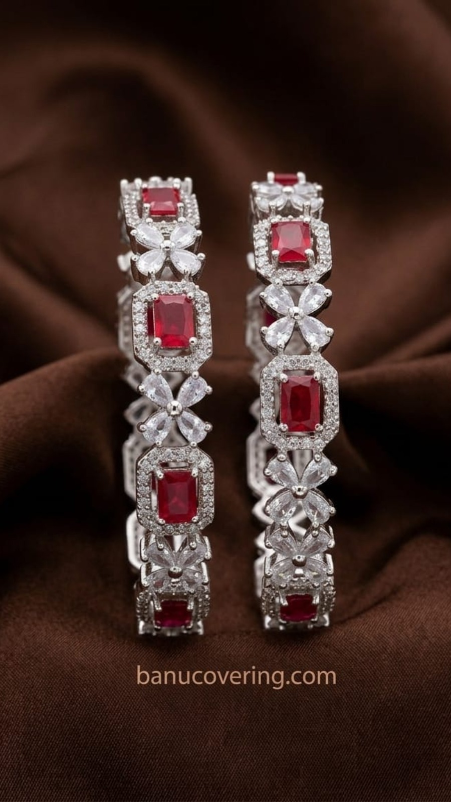 Mint Blossom AD RED Bangle 1