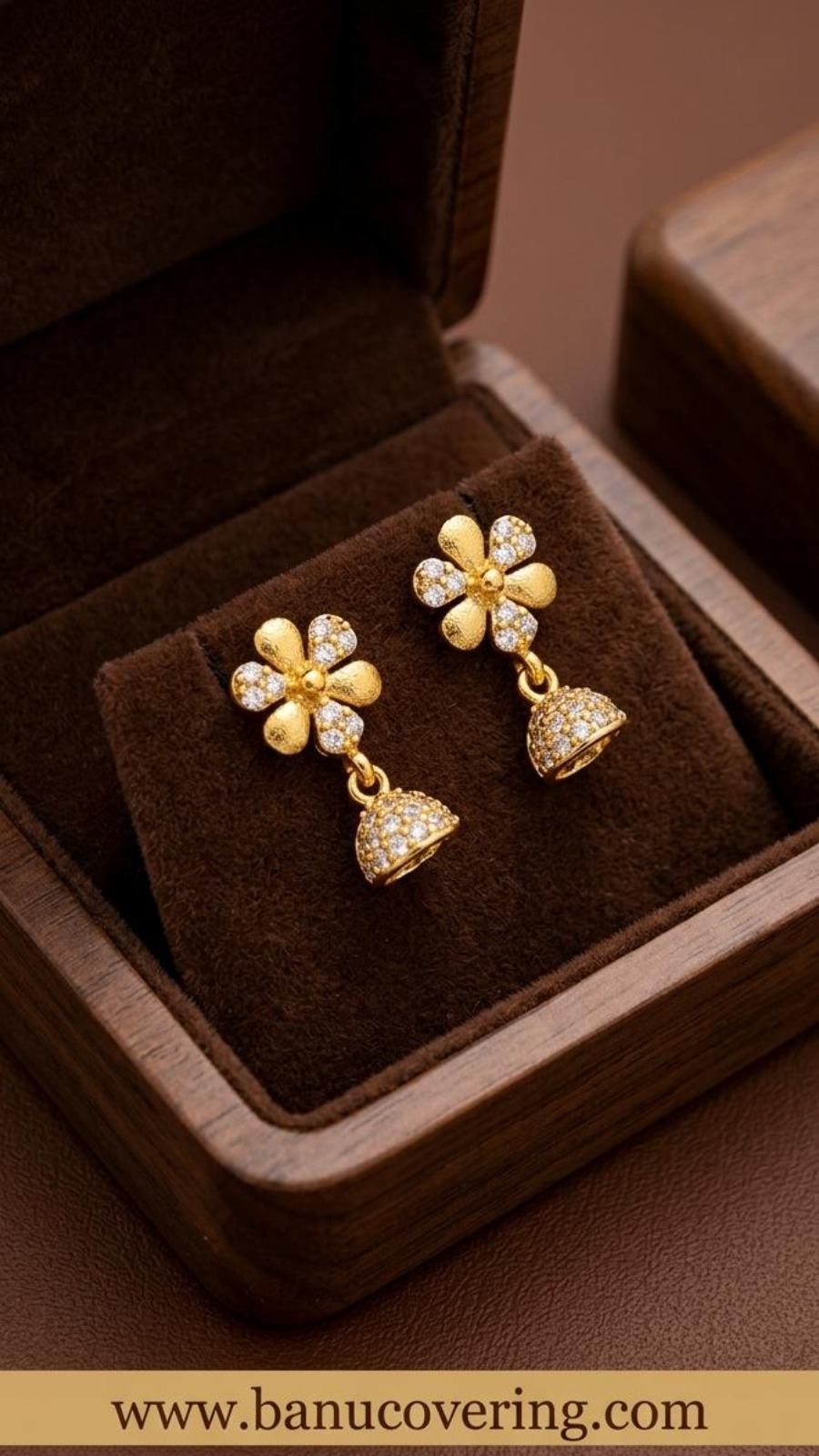 Elegant Flower Hanging Earring