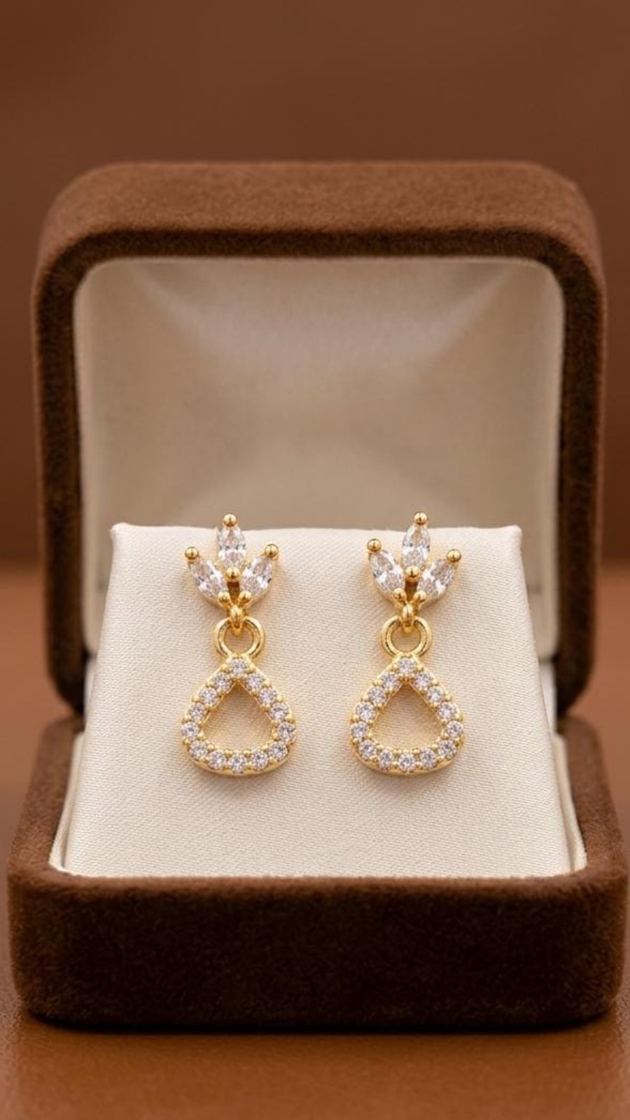 Floral Drop Earrings