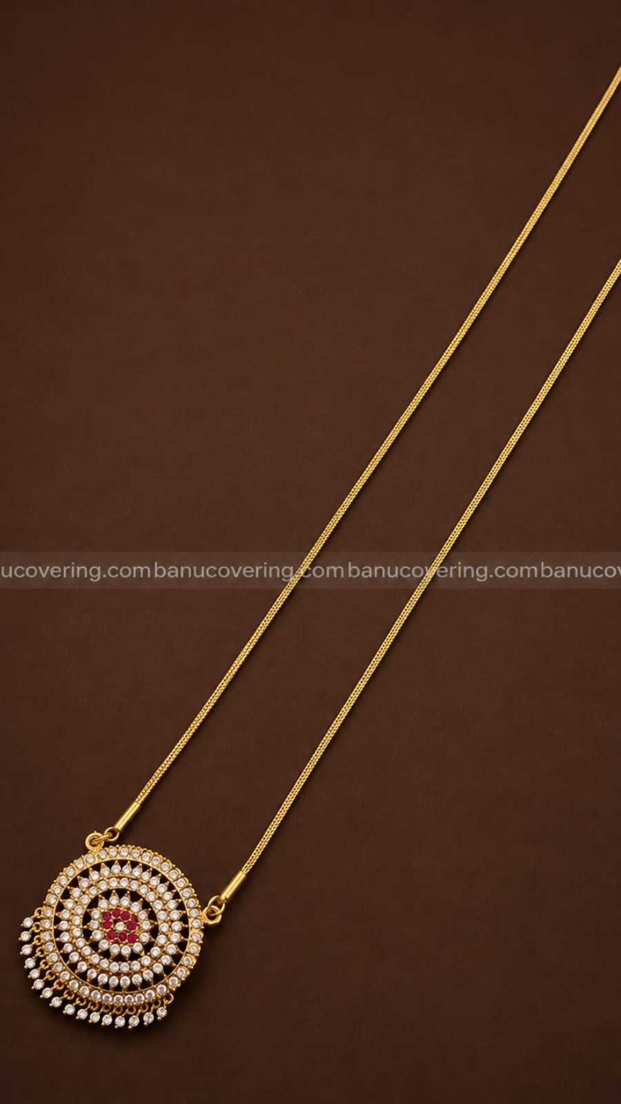 Vintage Coin-Style Long Chain