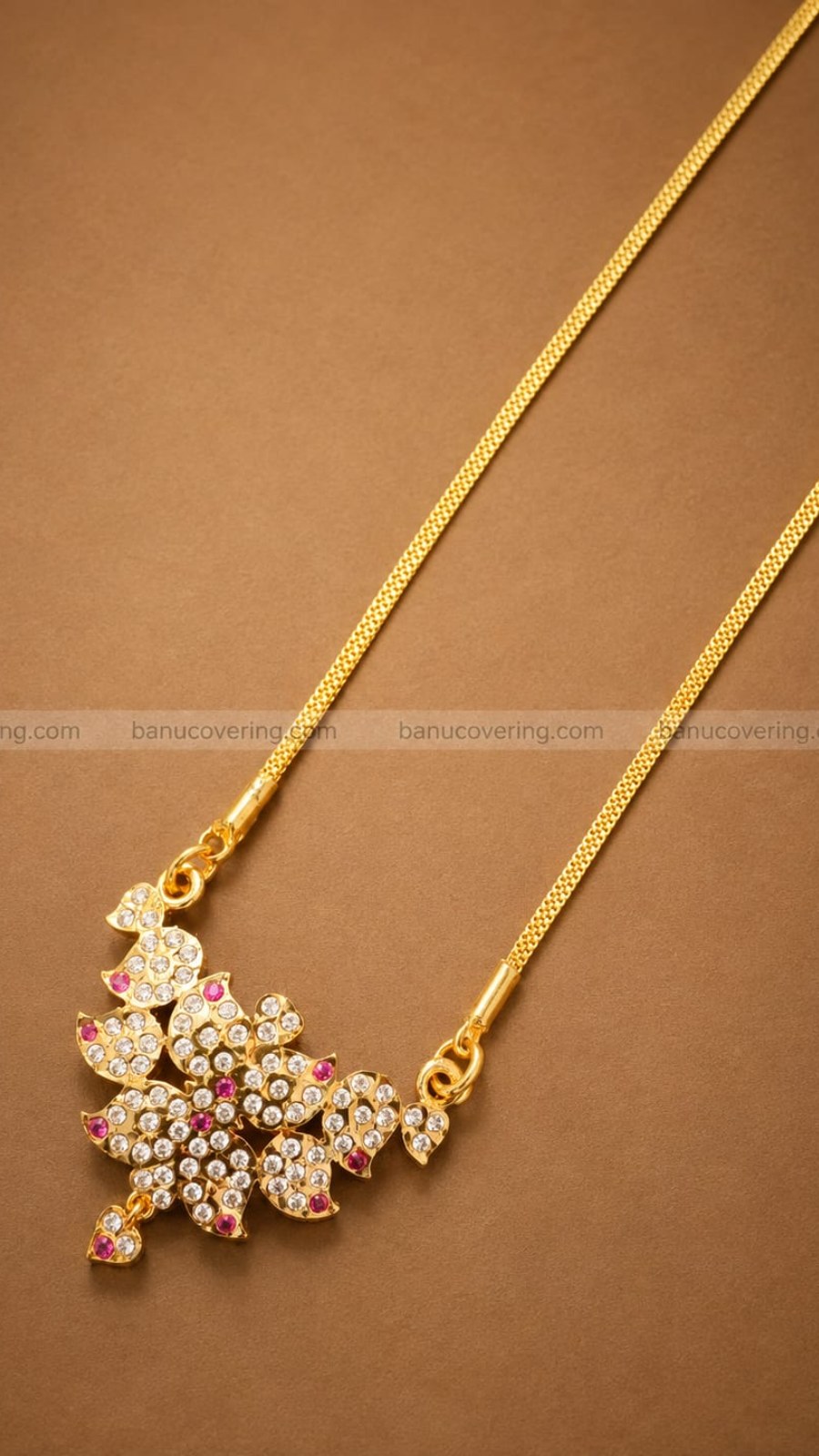 Vintage Ruby Long Chain 2