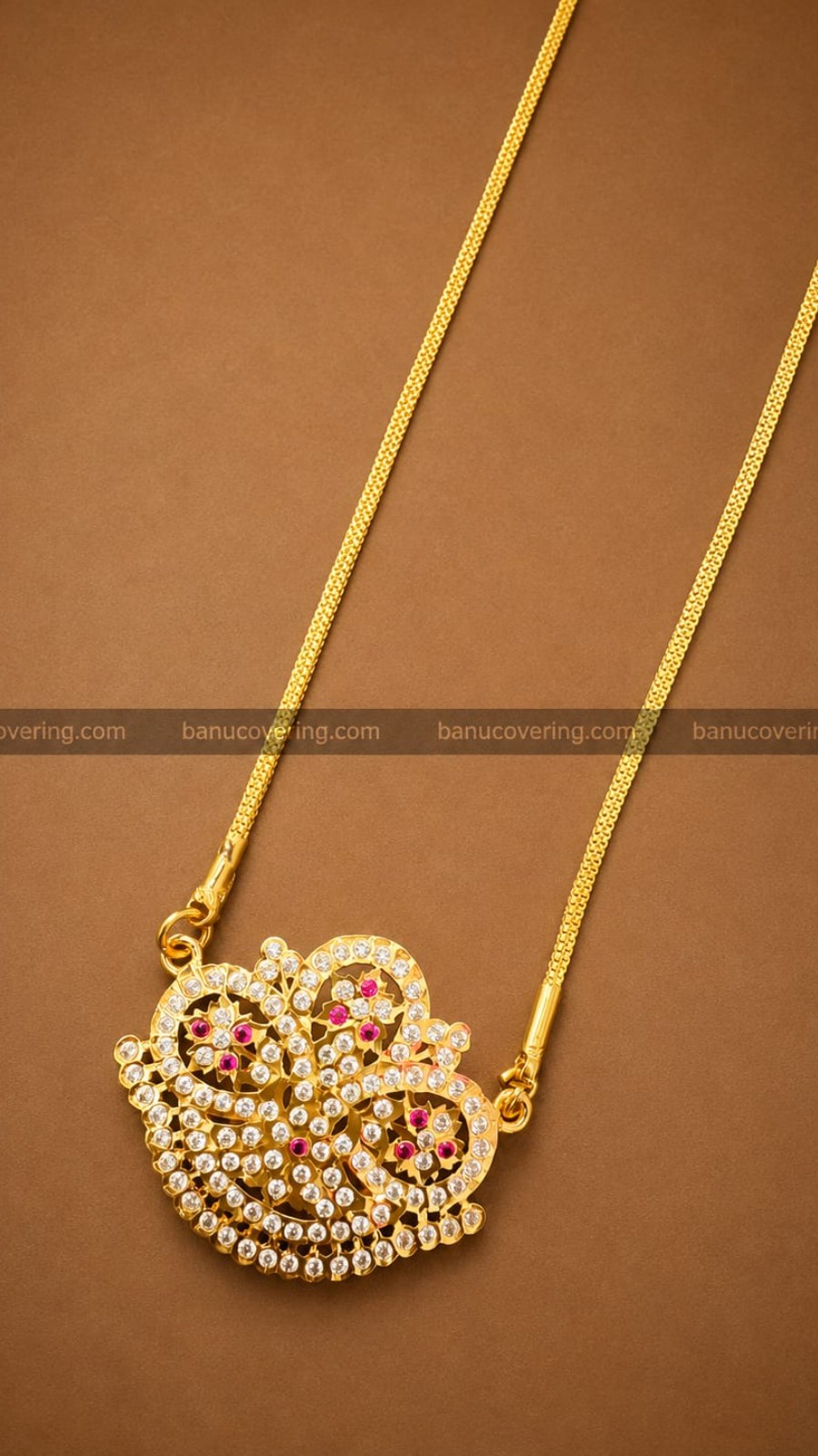 Vintage Classic Floral Long Chain 2