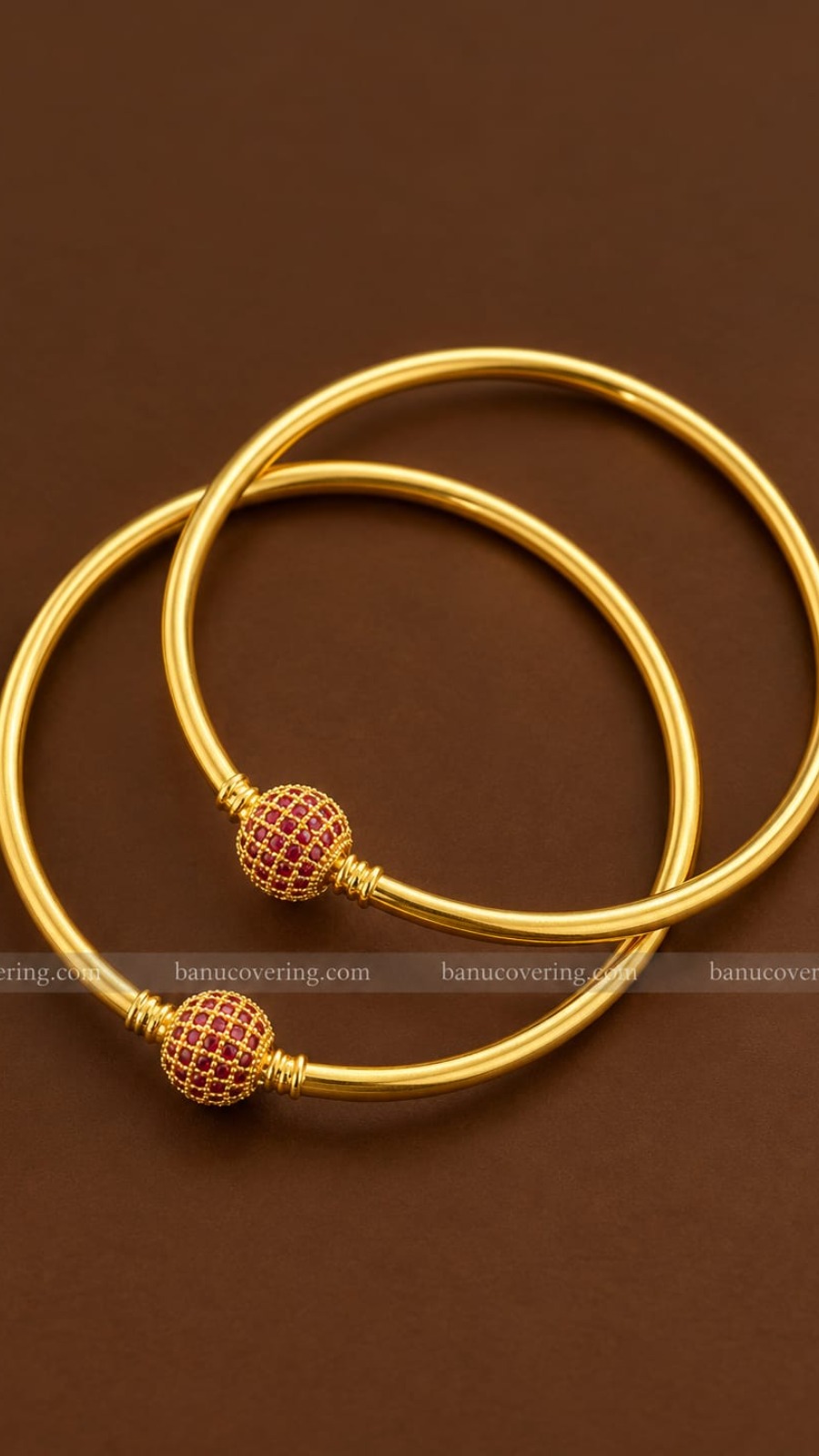 Ruby gold Kada