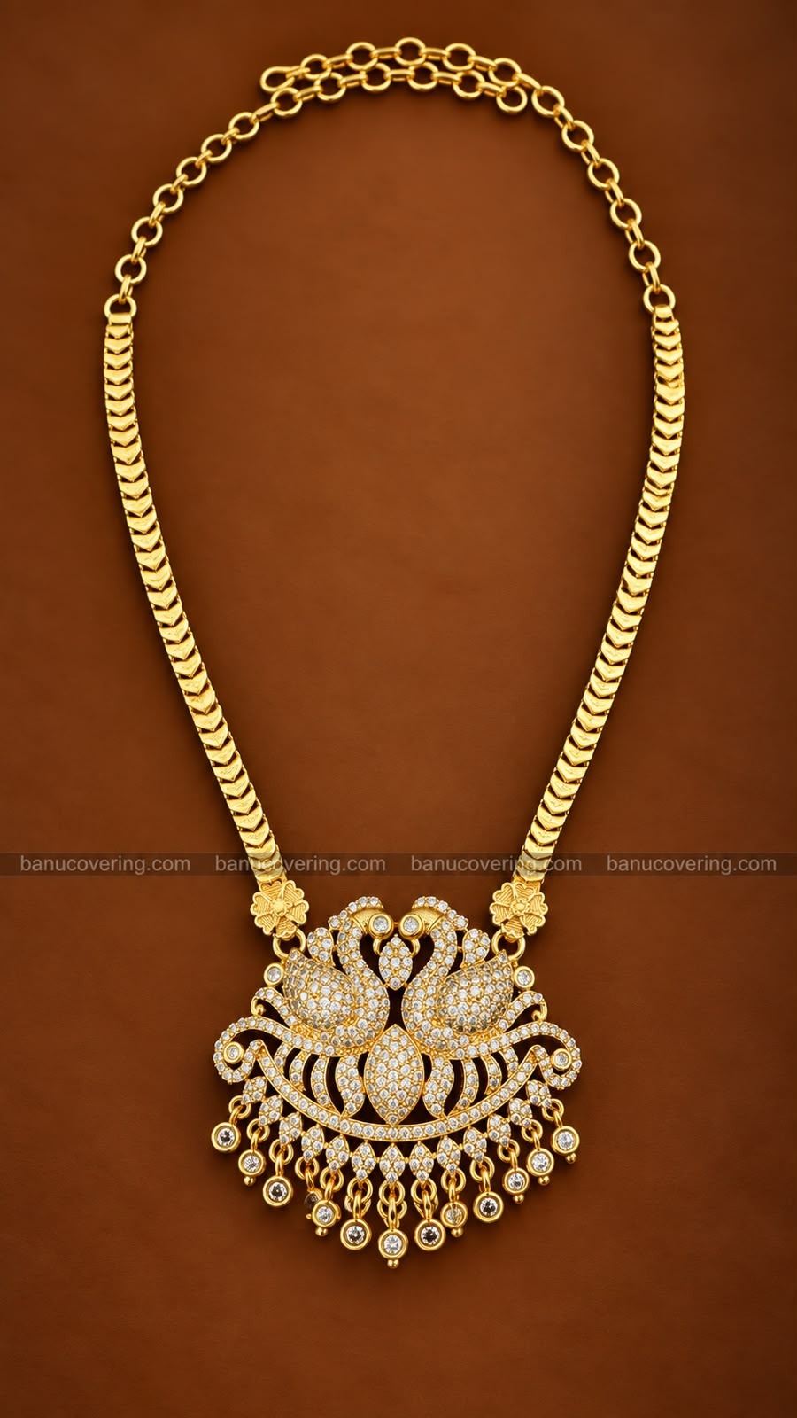 Duo Peacock Necklace 2 1