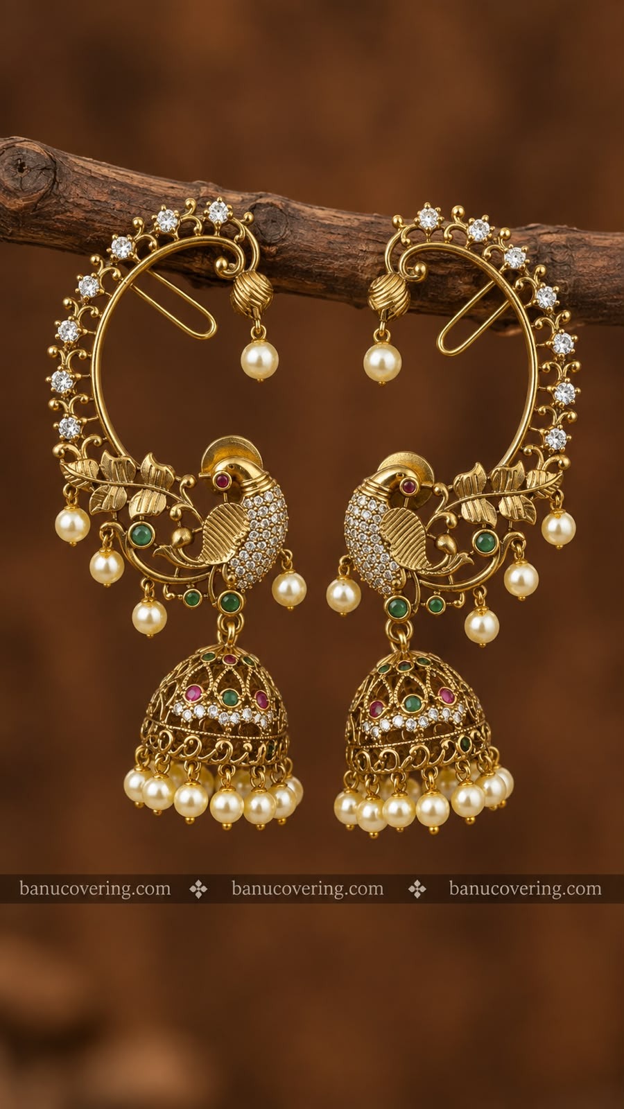 Peacocok Earcuff 1