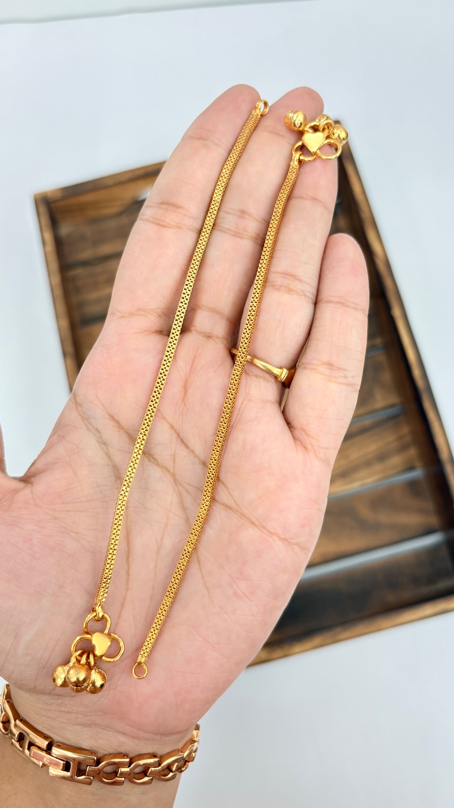 Medium Box Anklets 1