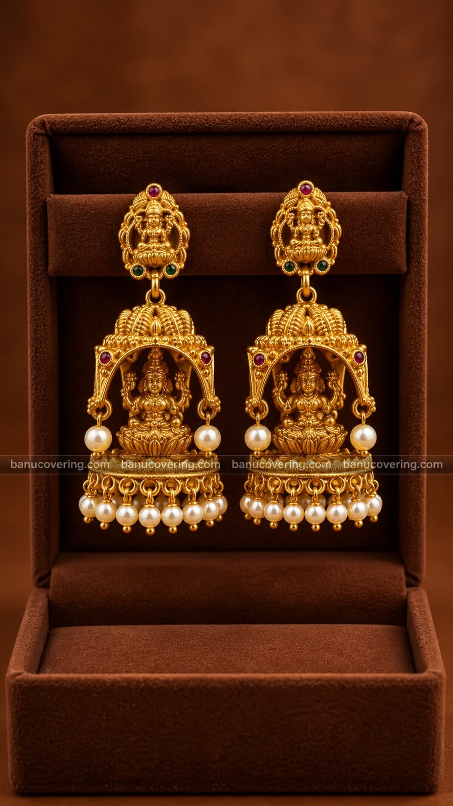 Lakshmi Pearl Jhumka Earrings