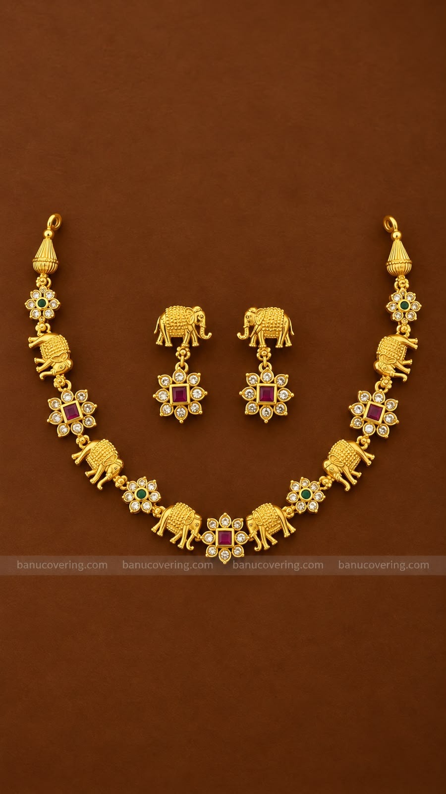 Elephant necklace 1