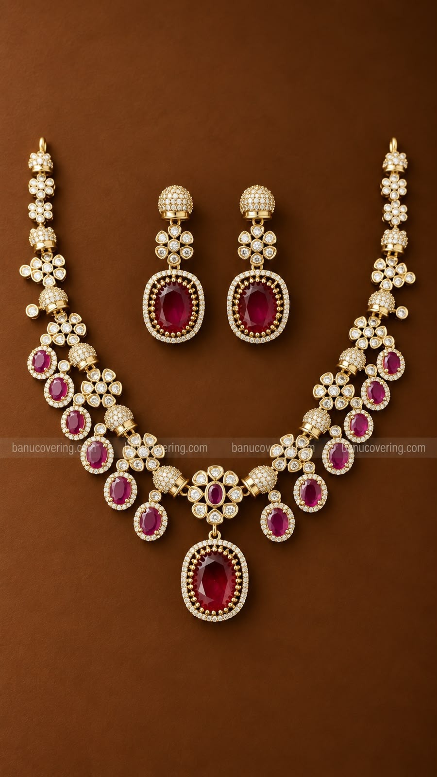 Ruby Elegance Necklace 1