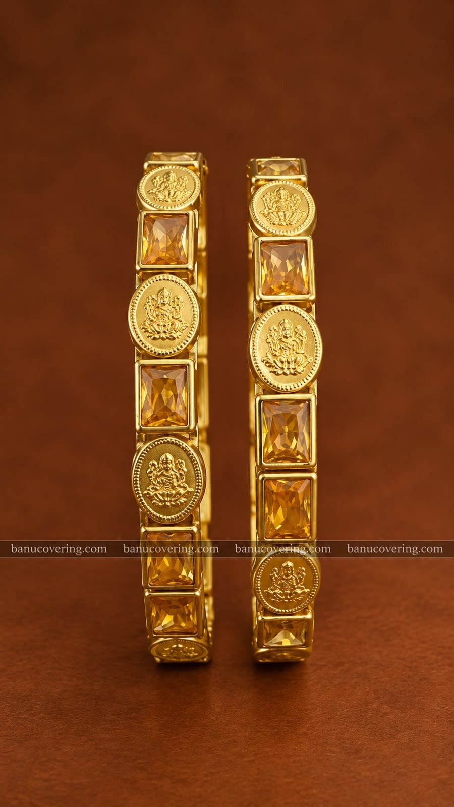 Goldie  LaxCoin Bangles 1