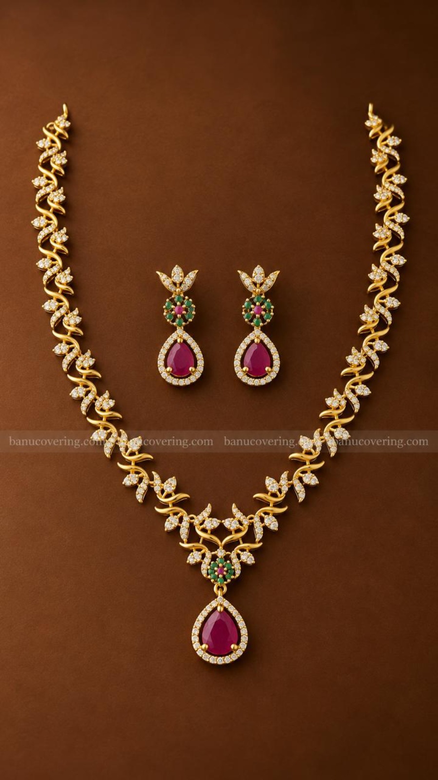 Ruby Mist Necklace 1