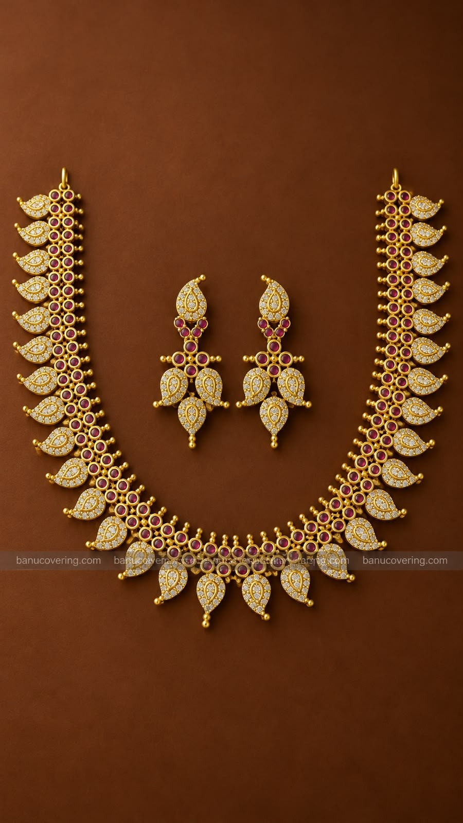 Maanga (Pink Colour) Necklace 1