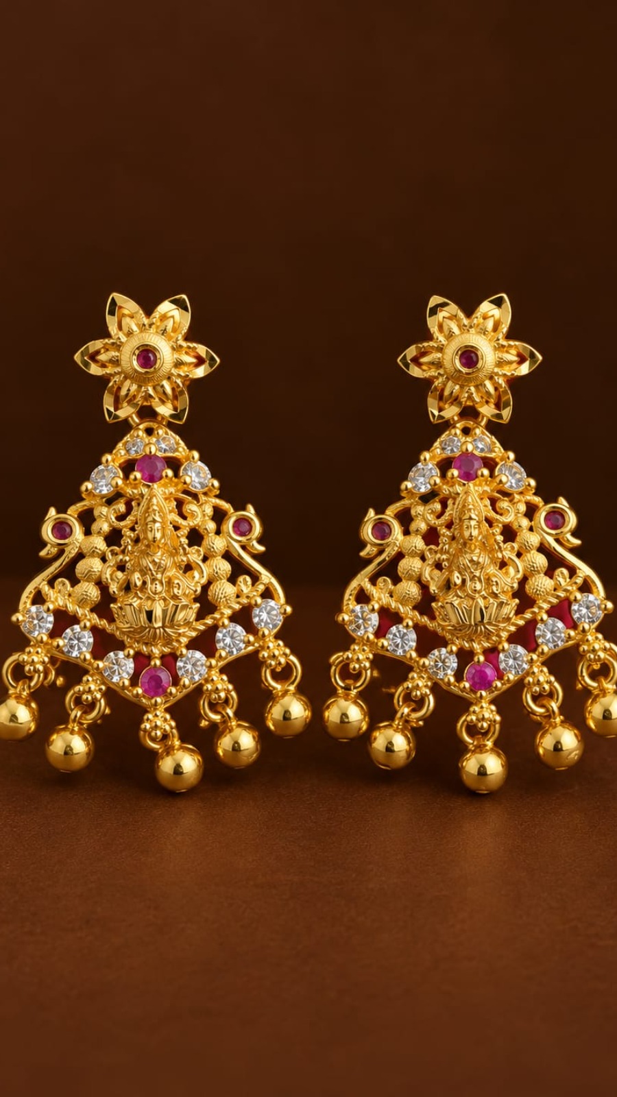 Ruby & Emberal Jhumka 1