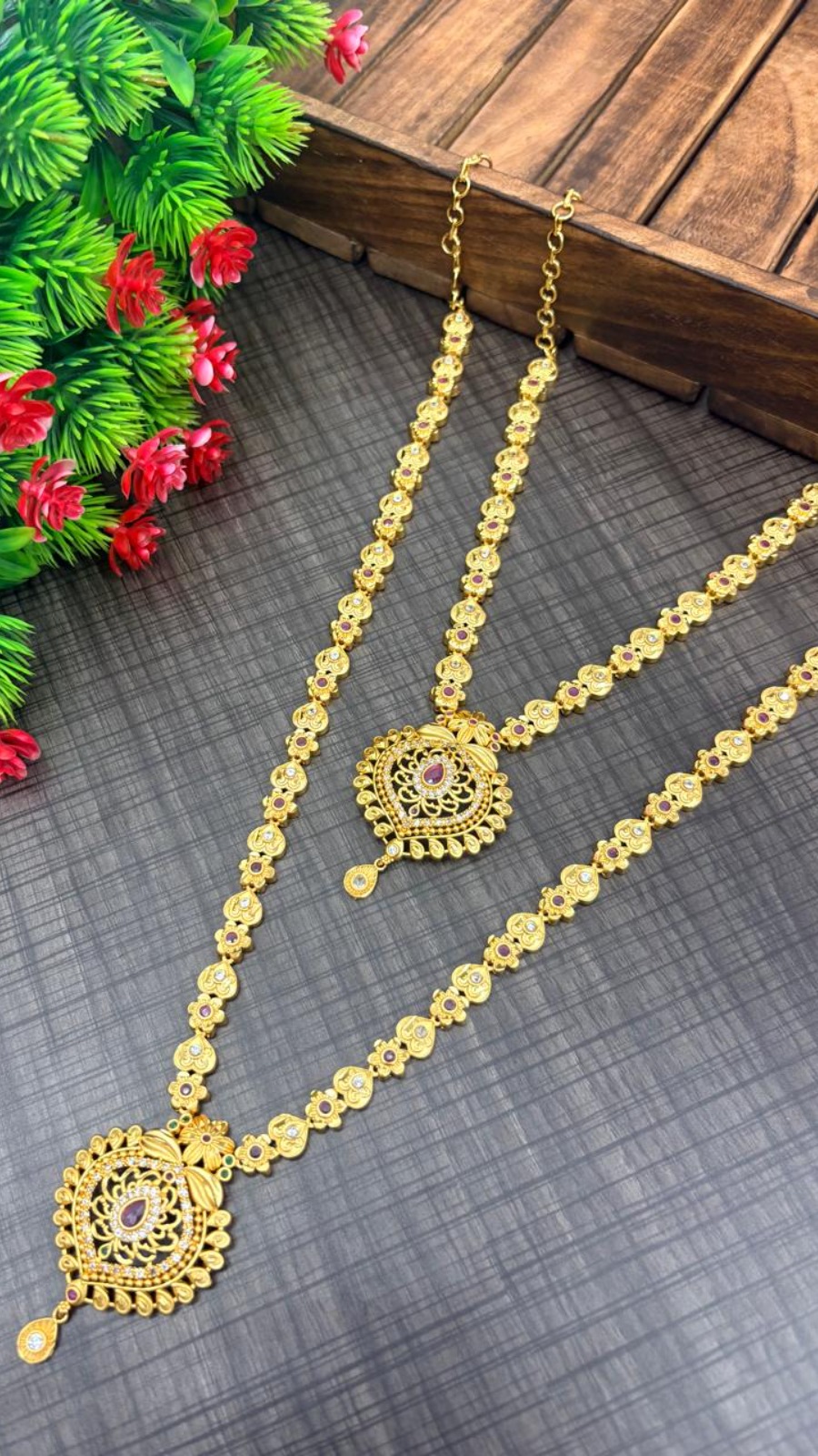 Floral Necklace Set 1