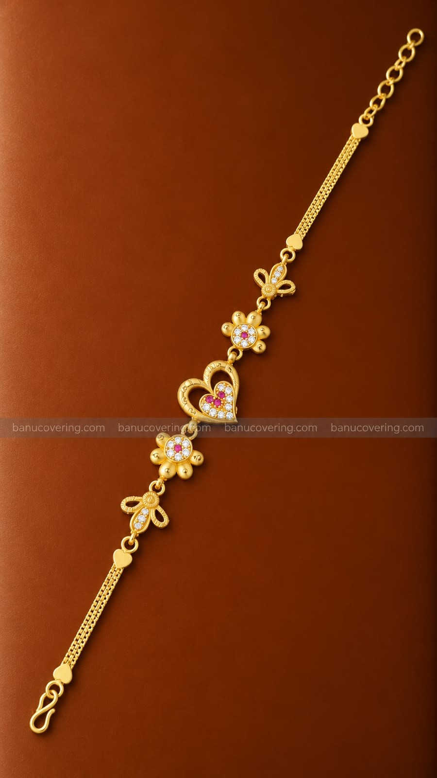 Daisy Heart Bracelet 1