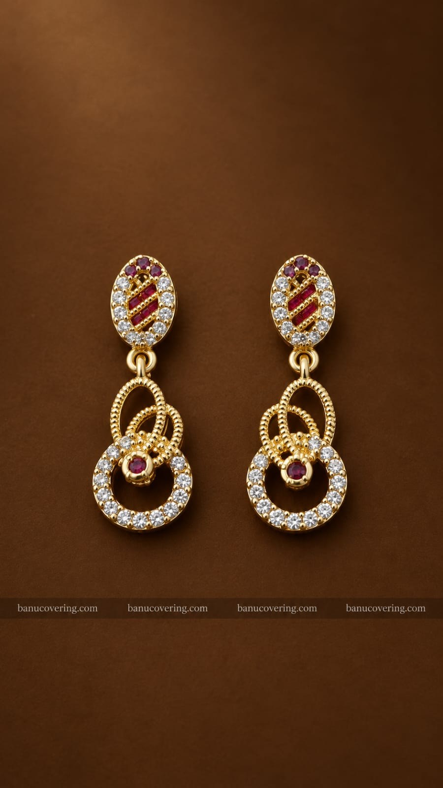 Floral Whirl Earrings 2