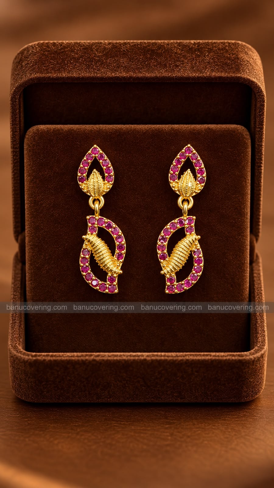 PINK STONE STUD