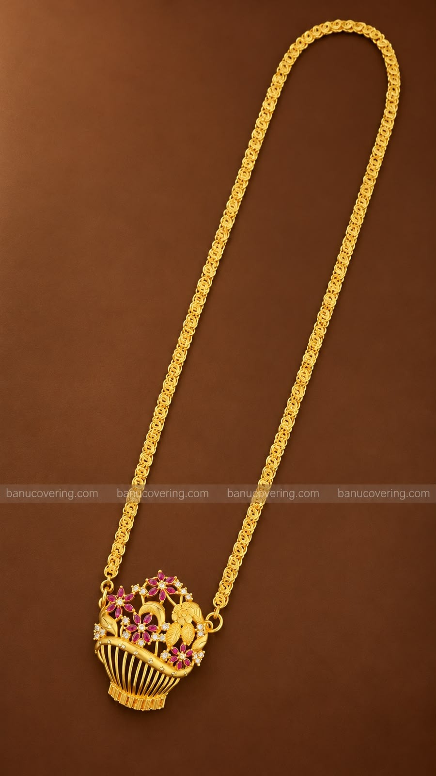 Floral Basket Chain 1