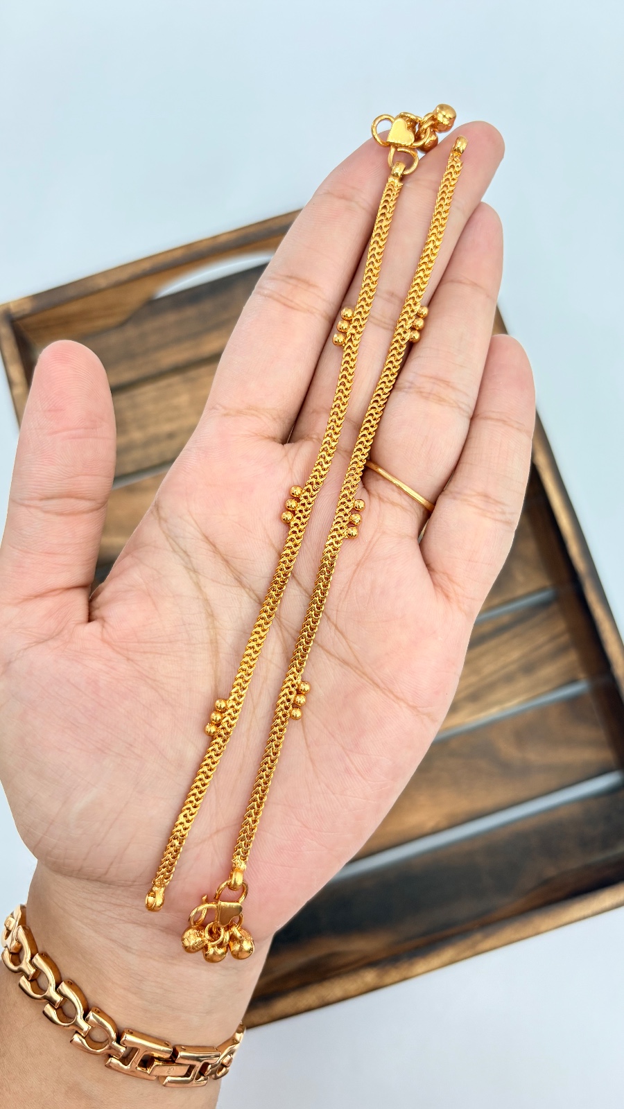Jingle chain Anklets 1