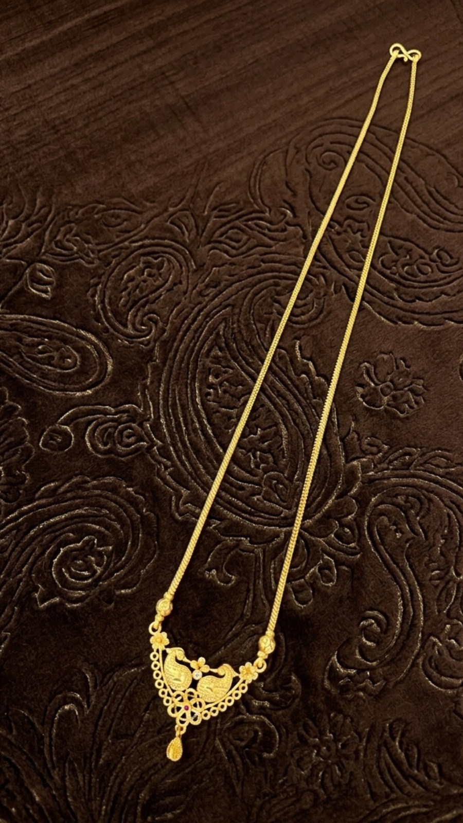 Twin Peacock Dollar chain