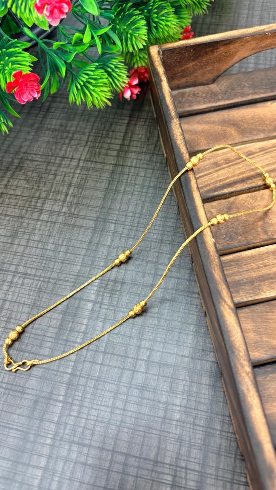 THREE BALLS CHAIN (18 INCH) 2