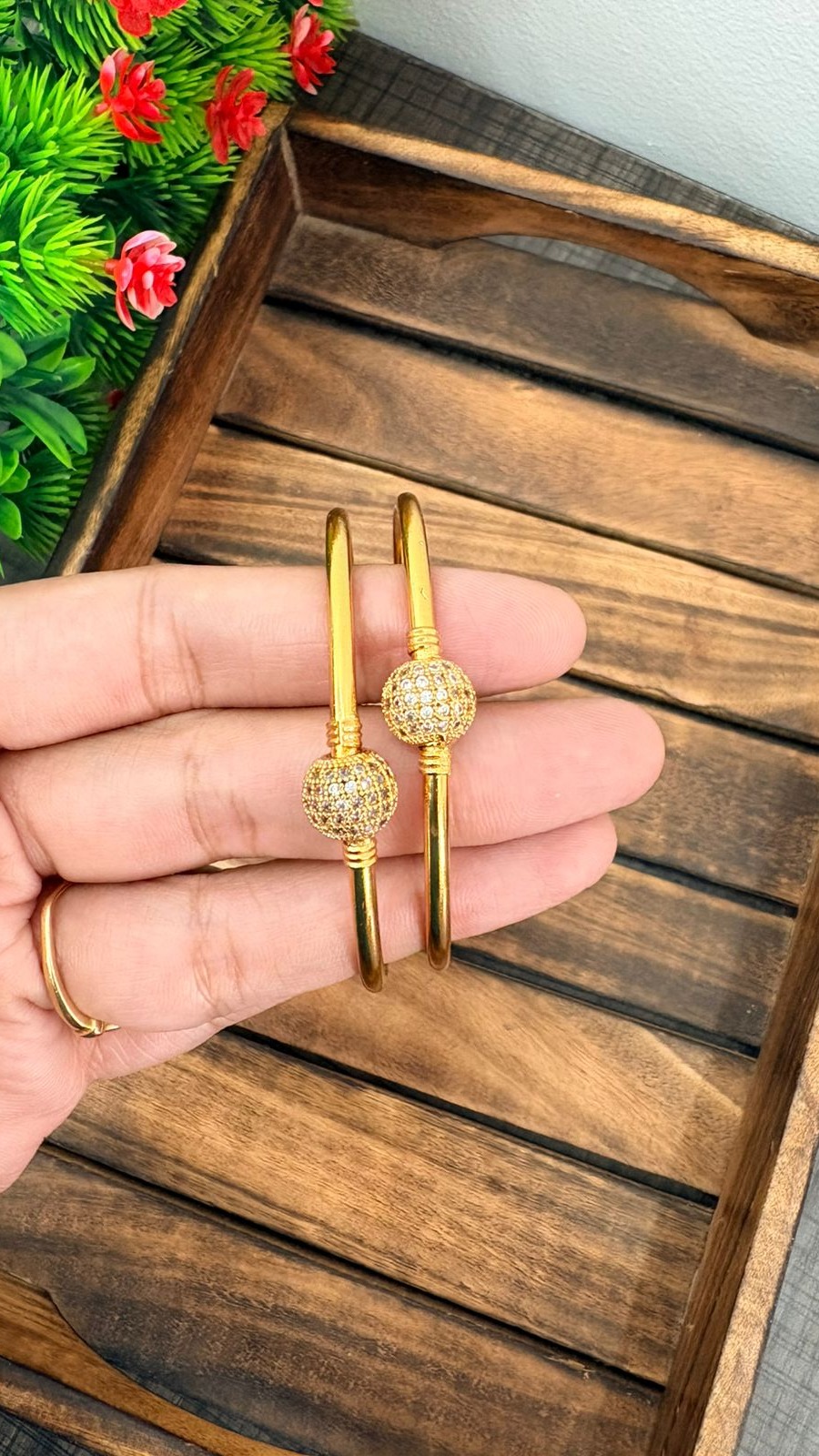 Ball Stone Bangle 1