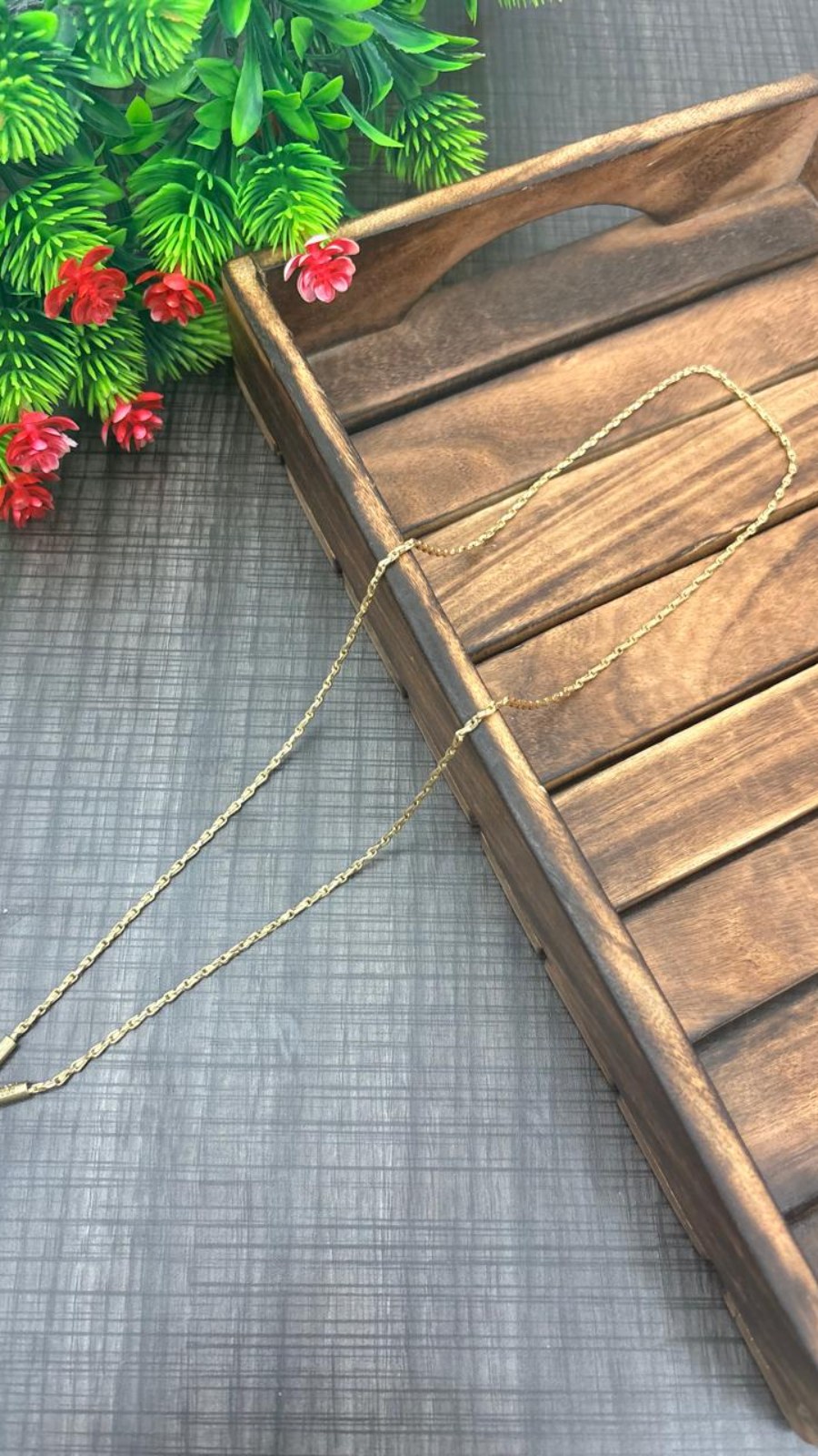 UNPOLISHED IMPON GOTHUMAI CHAIN-NICE-24 INCH 2