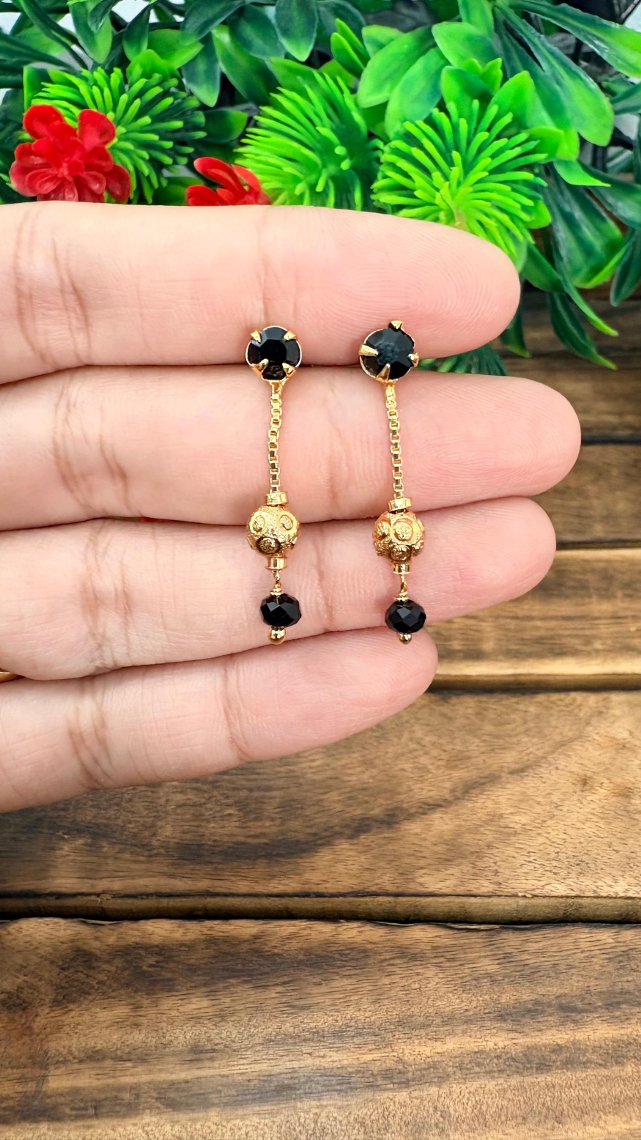Stud-Black Stone-101