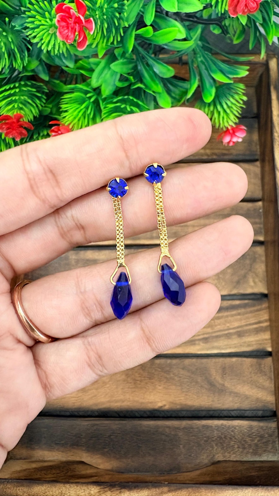 Stud-Blue Stone-103