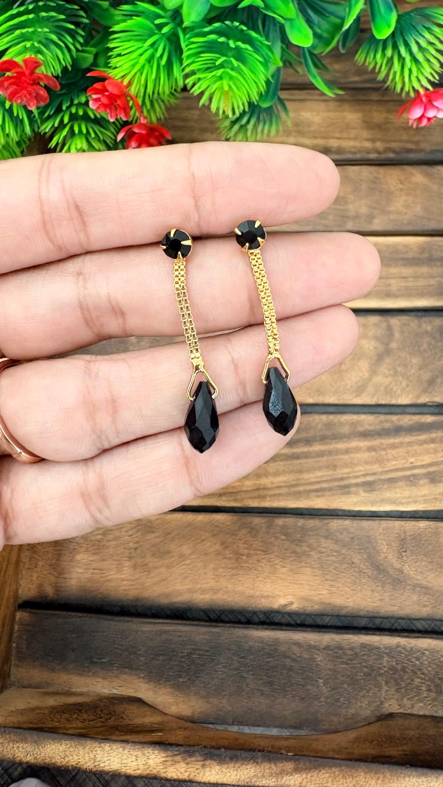 Stud-Black Stone-107