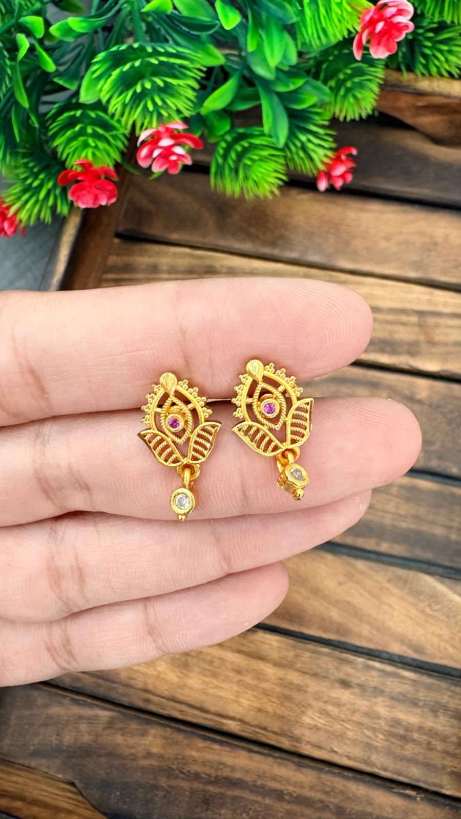 Stud-Pink Stone- OG-116 1