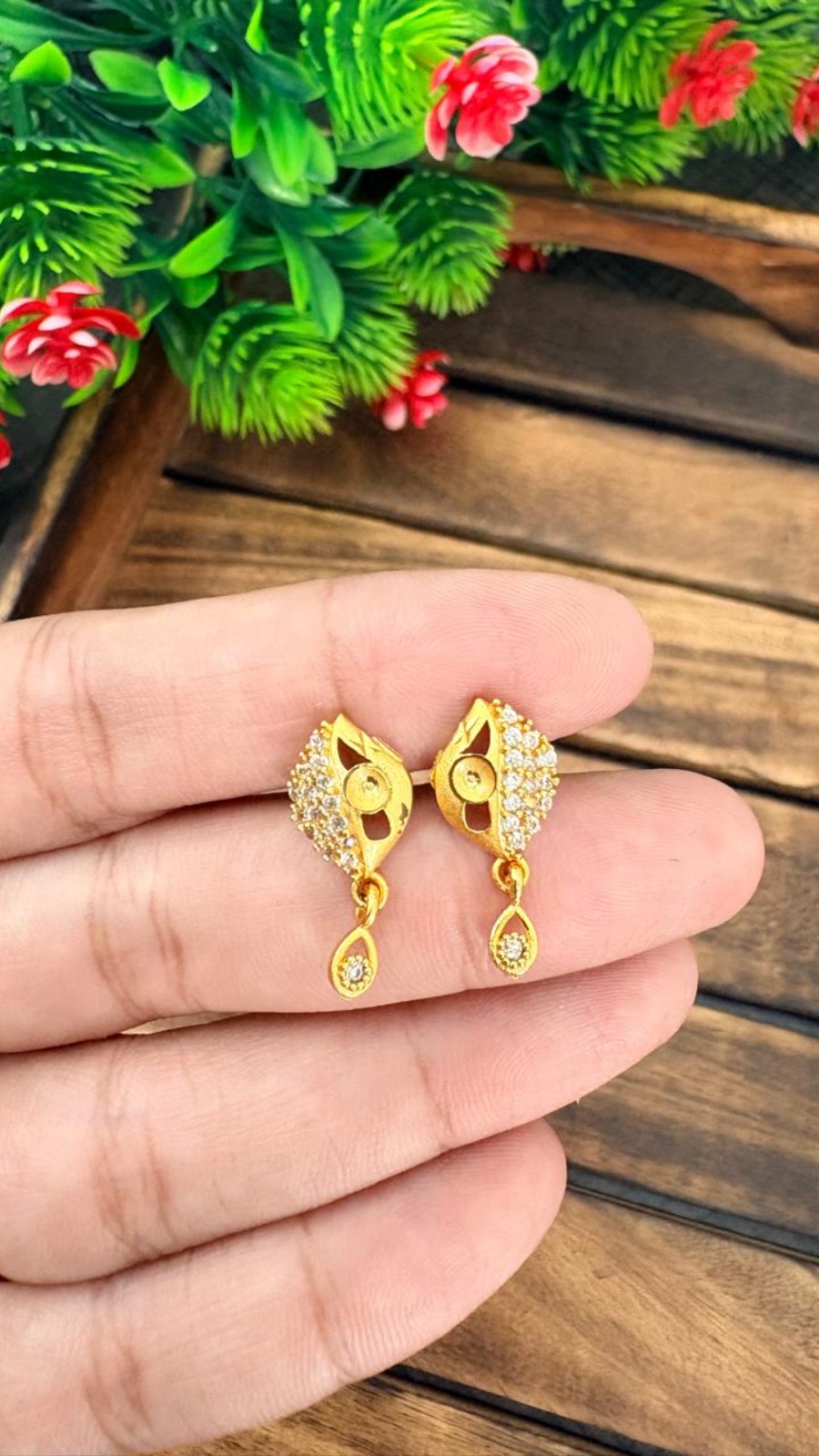 Stud-White stone-OG-138 1