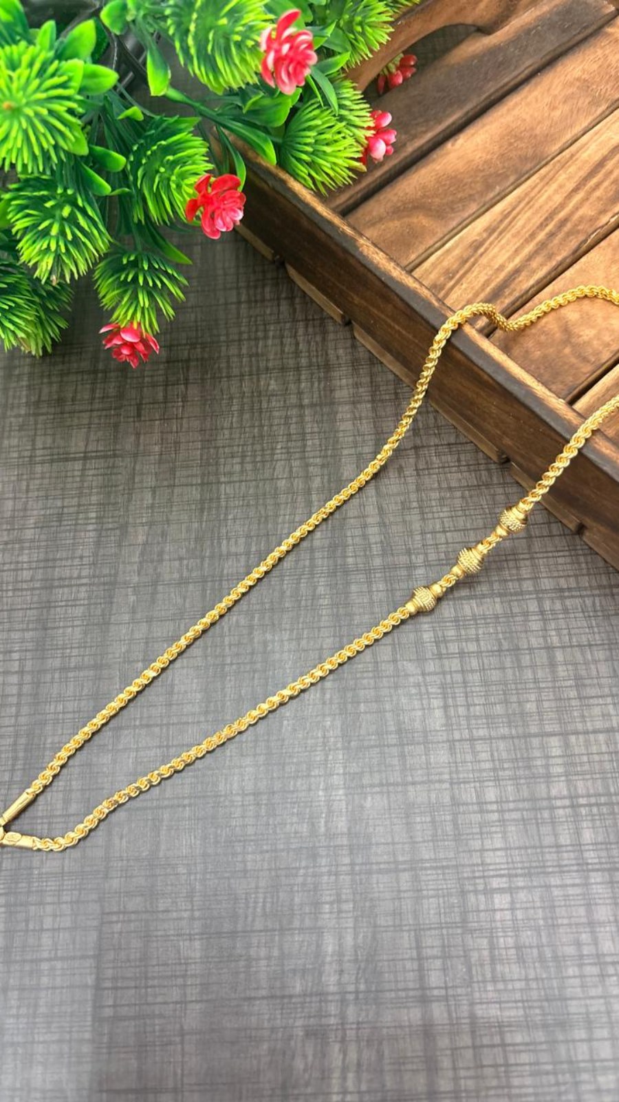 Muhappu Thali chain 1-Nice 24 inch 2