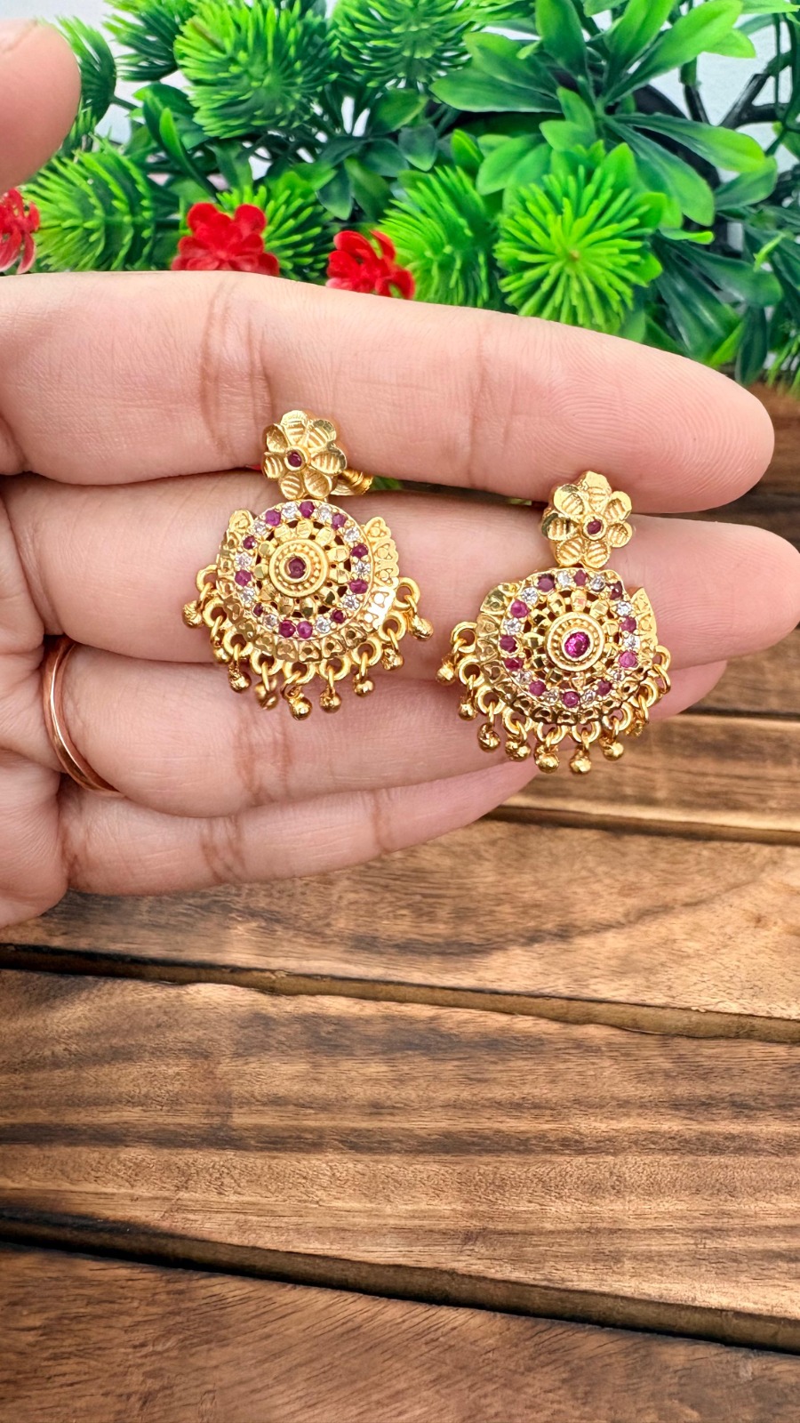 Stone Earrings-OG-148 1